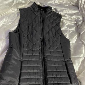 Black jacket vest